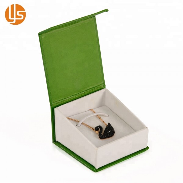 Atacado moda colar pulseira jóias caixa de presente de papel magnético