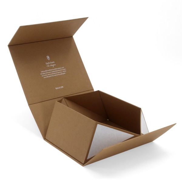 Custom kraft foldable gift box