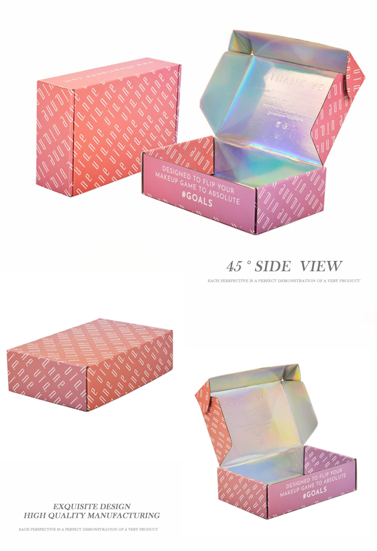 10x8x4 Holographic Designer Boxes