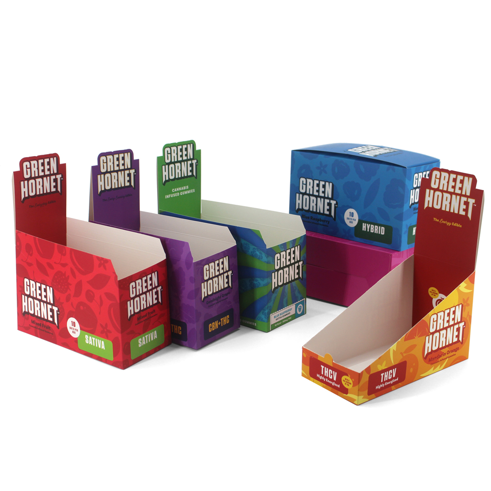 Retail products tear off display box shelf ready packaging box ...