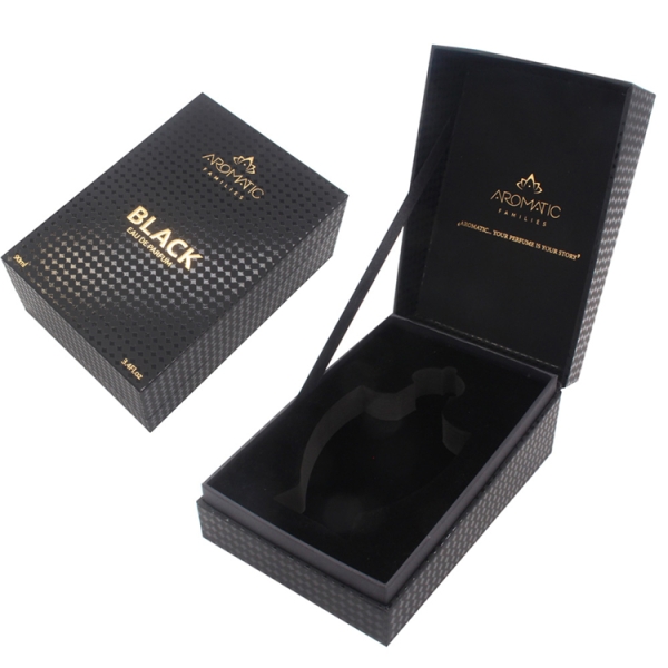 Empaquetado vacío de las cajas del perfume de la fragancia del aceite esencial de la caja de papel de lujo de encargo