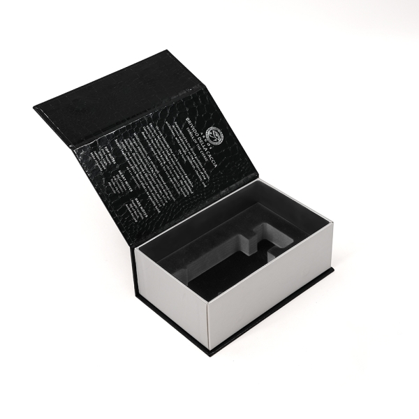 Perfume Paper Box Packaging with Crocodile Textured