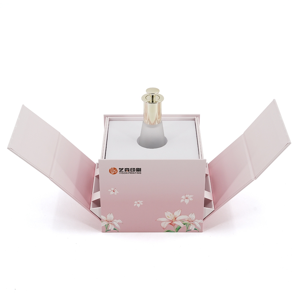 Boîte-cadeau relevable de luxe à double porte pour l'emballage de parfum