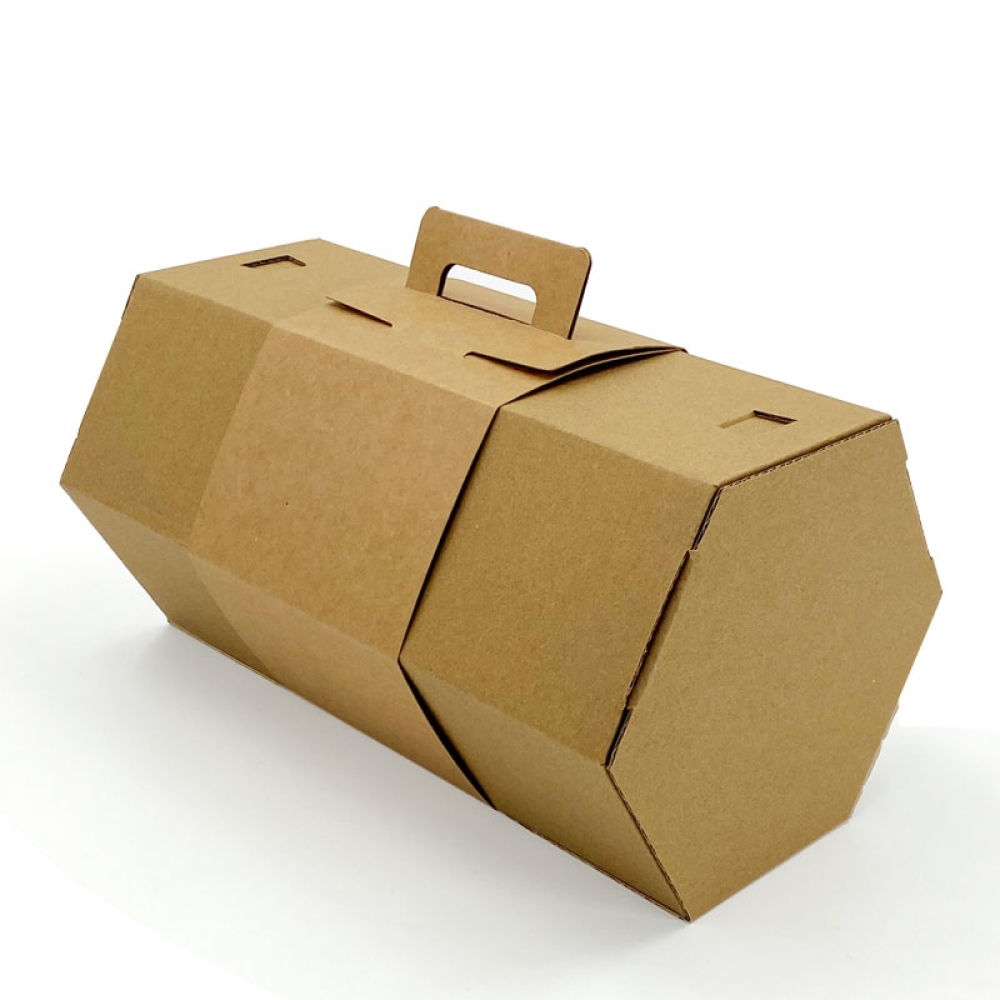 Custom Innovative & Sustainable Cardboard Roll Up Rollor Box Packaging for Clothing