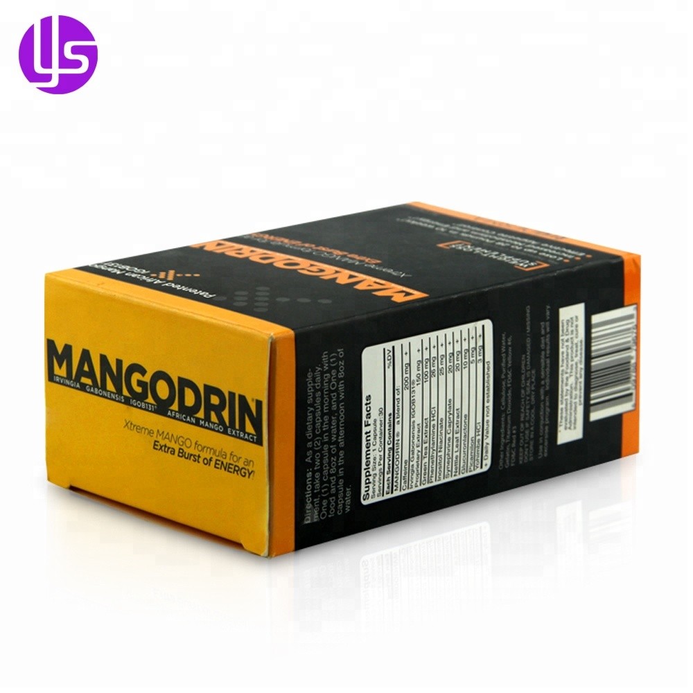 Wholesale Custom Color Printed Embossed Snap Locked Bottom Auto Locked Bottom Pharmaceutical Software Paper Packaging Box