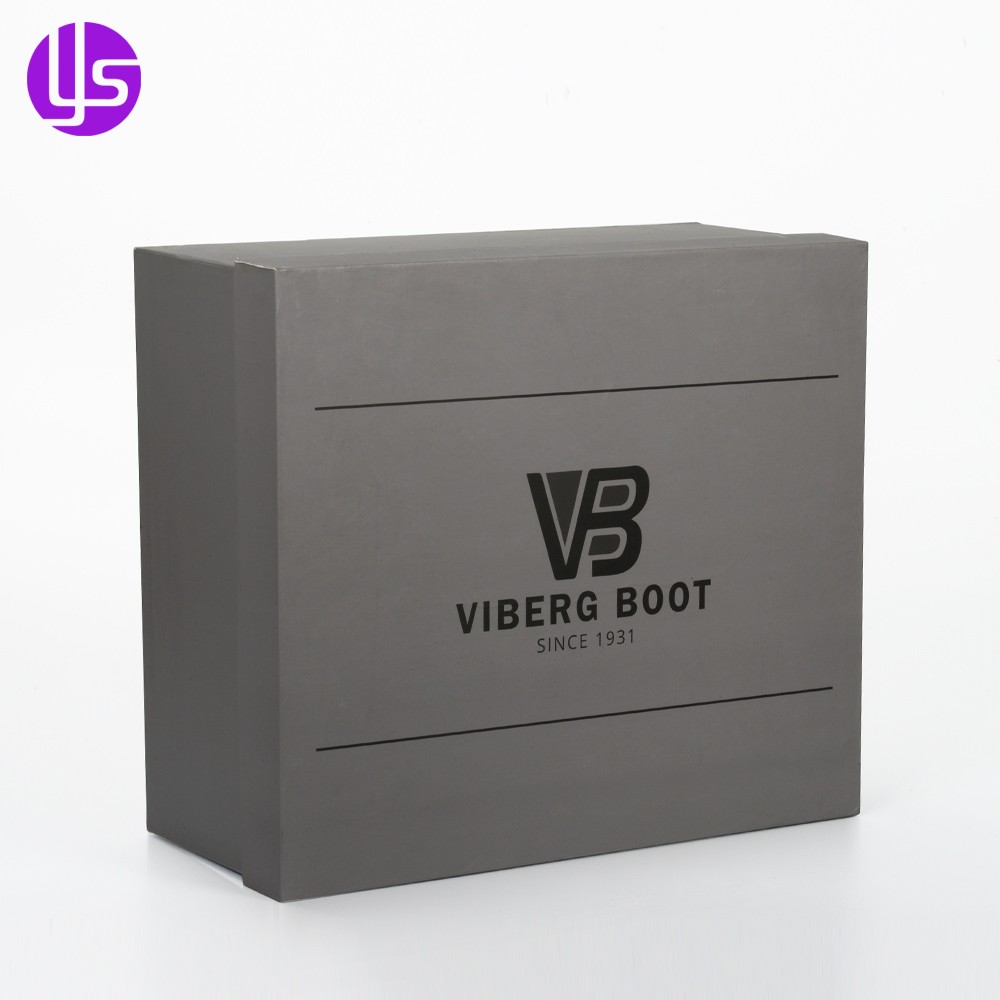 Оптовая торговля пользовательские роскошные гигантские картонные коробки для обуви с логотипом