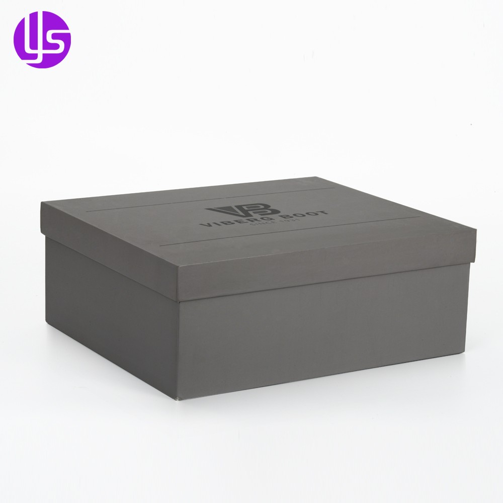 Boîte à chaussures en carton géant de luxe personnalisé en gros avec logo