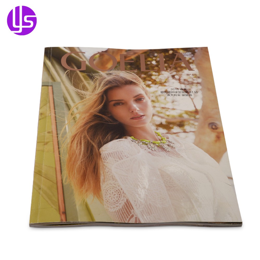 China Manufacturer Wholesale High Quality Custom Full Color Cheap Product  Advertising Perfect Bound A4 Fashion Magazine Printing - Guangzhou Yison  Printing Co.,Ltd