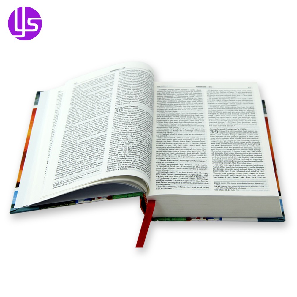 Hersteller Großhandel günstiger kundenspezifischer Druckservice für Mini-Hardcover-Heilige-Bibel-Bücher
