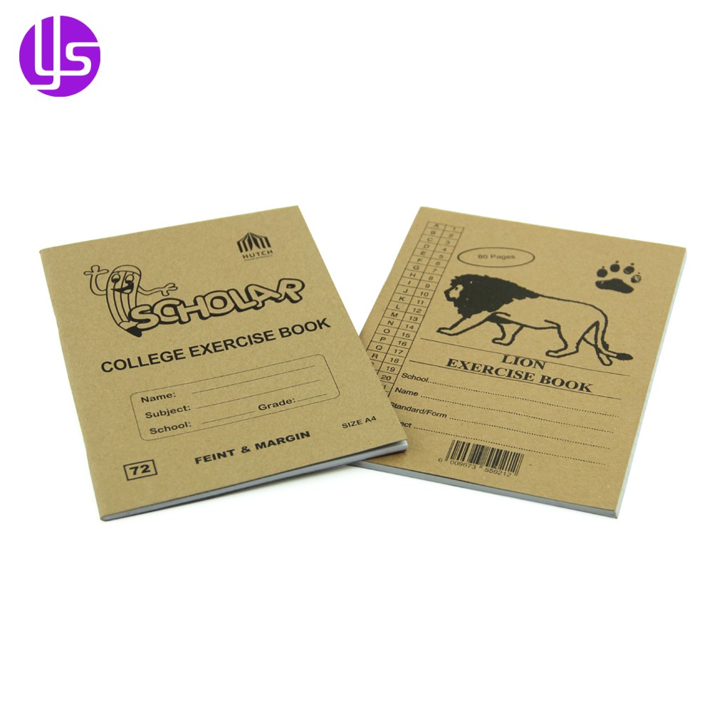 2017 Customized Printing Cheap Saddle Stitching A5 School Student Exercise Book Manufacturers