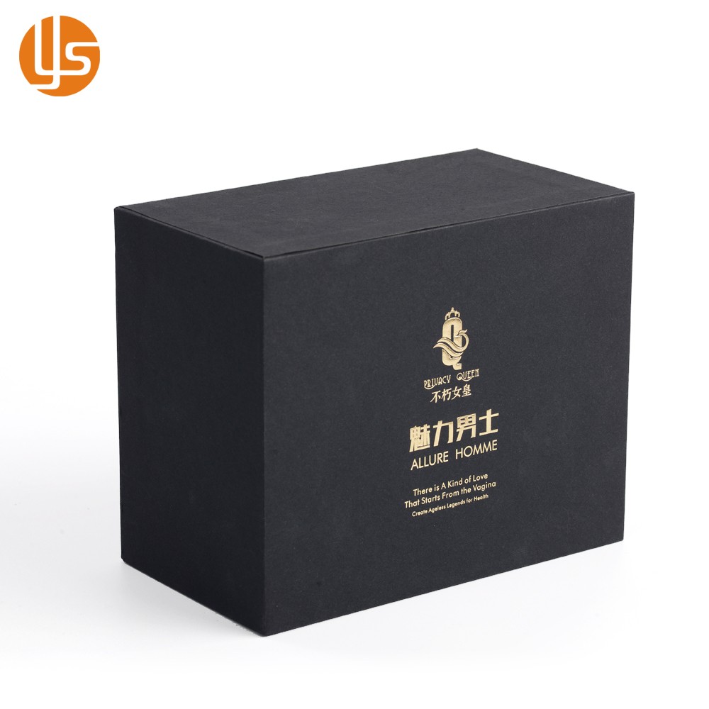 Wholesale gift packaging box Hard Cardboard Custom Printing Paper Drawer Box With Foam Inserts