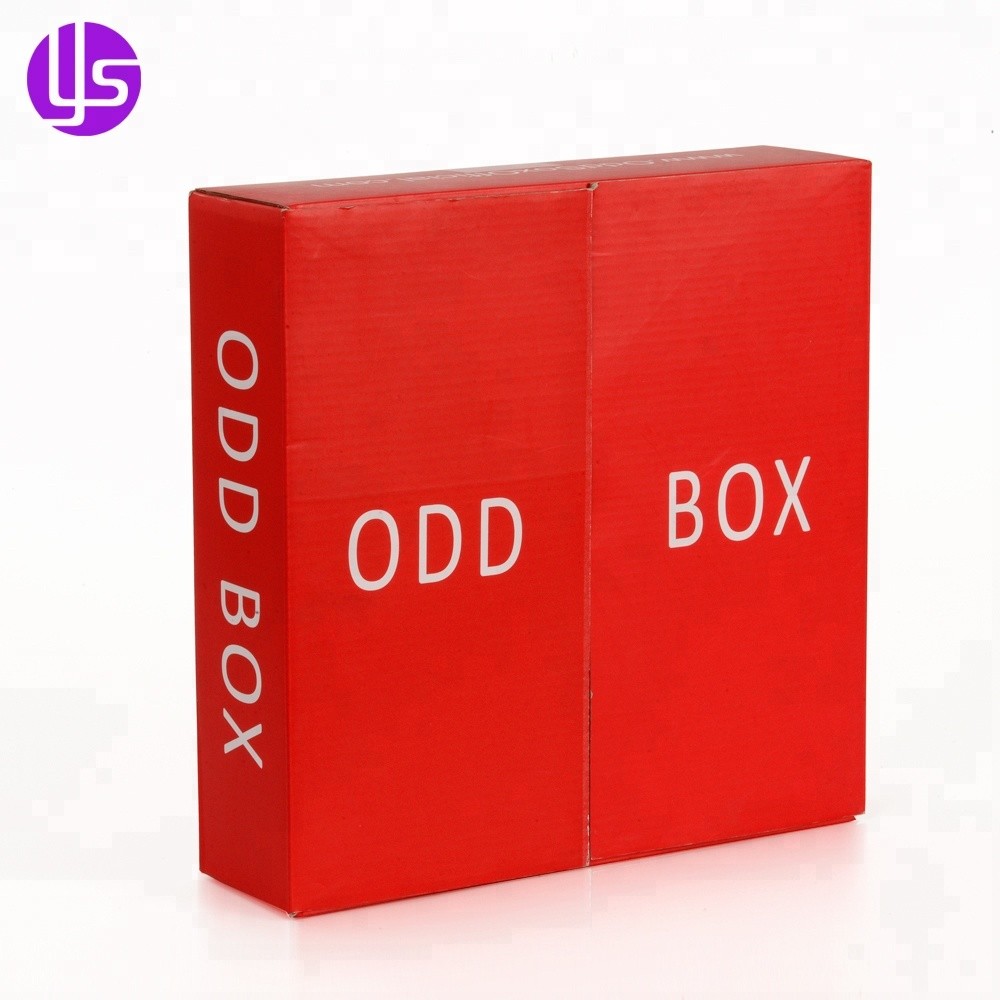 Оптовая торговля пустой индивидуальный логотип цветная печать гофрированная коробка производят небольшую подарочную упаковку бумажную коробку