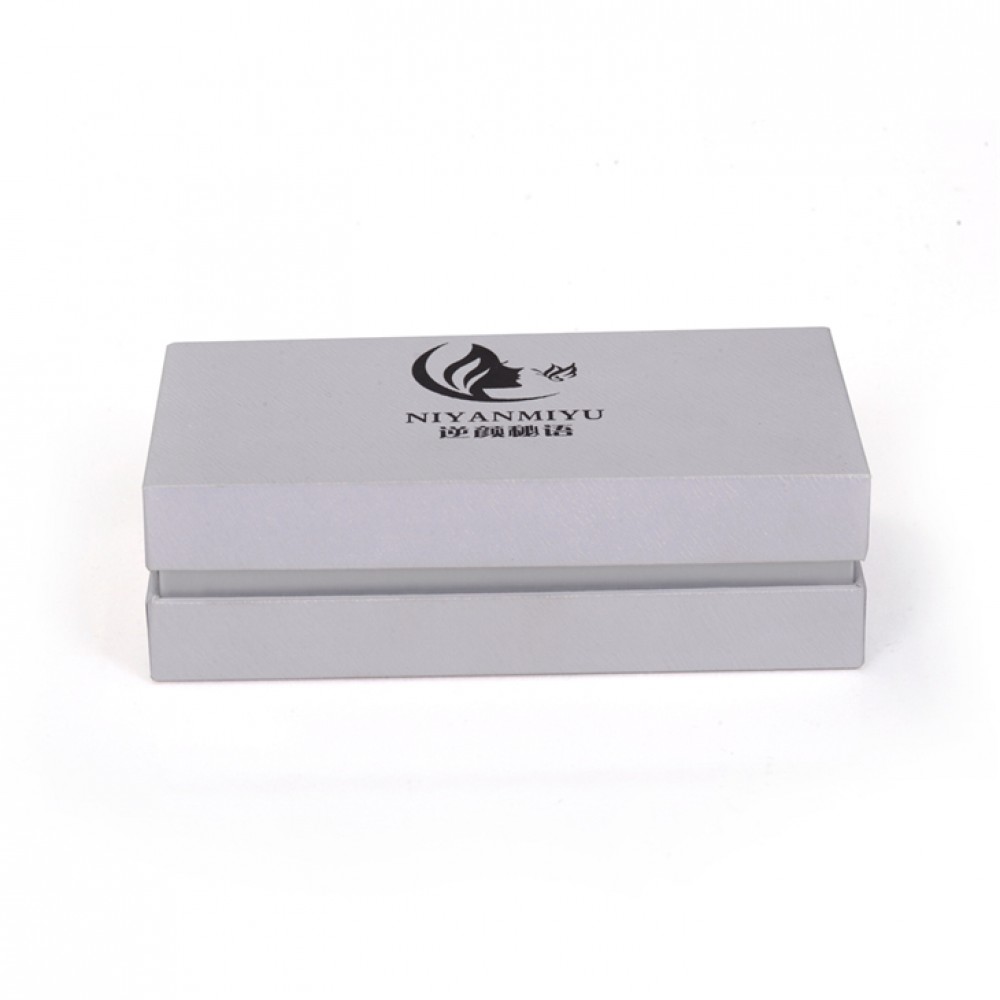 Custom Logo Cardboard Paper Flip Top Gift Box Packaging For Beauty Products