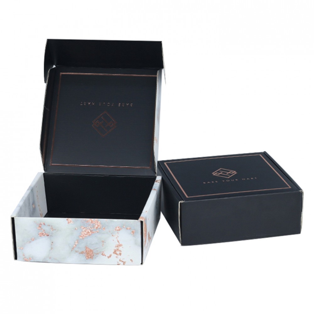 Гофрированные цветные печатные плоские почтовые коробки с логотипом на заказ
