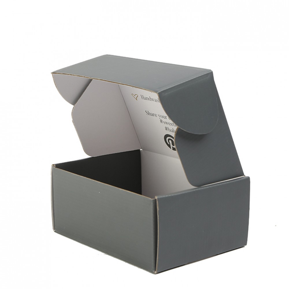Напечатанная таможней упаковка почтовой коробки гофрированного картона с логотипом