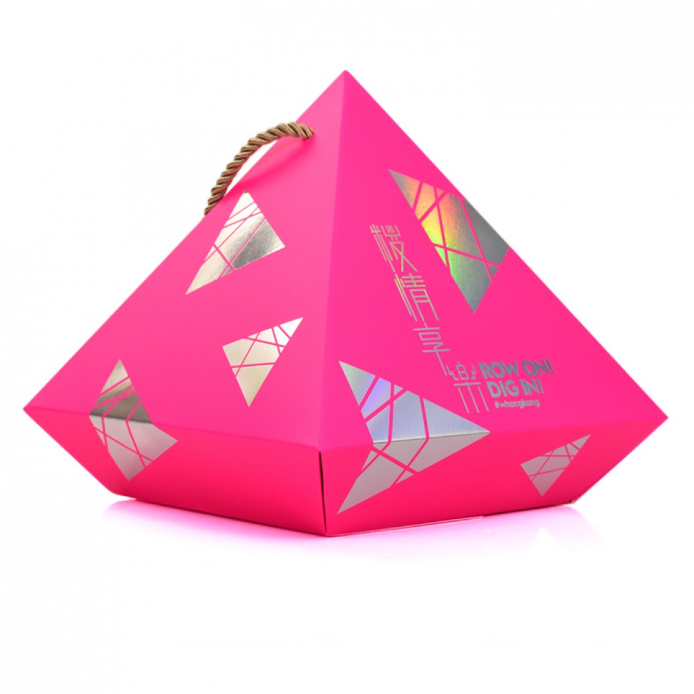 High Quality Custom Unique Design Perfume Diamond Shape Packaging Box