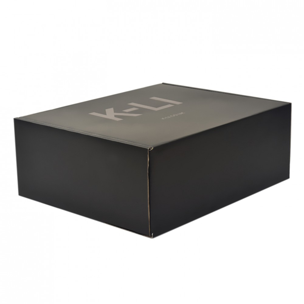 Custom Black Tear Strip Boxes Cardboard Packaging Box Shipping Boxes