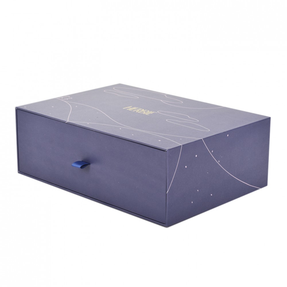 High Quality Custom Logo Folding Carton Drawer Sliding Shoe Box Packaging