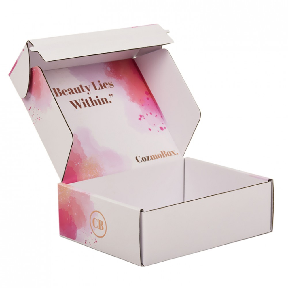 Индивидуальные гофрированные картонные коробки с эмбаллажем, упаковочные почтовые ящики для доставки