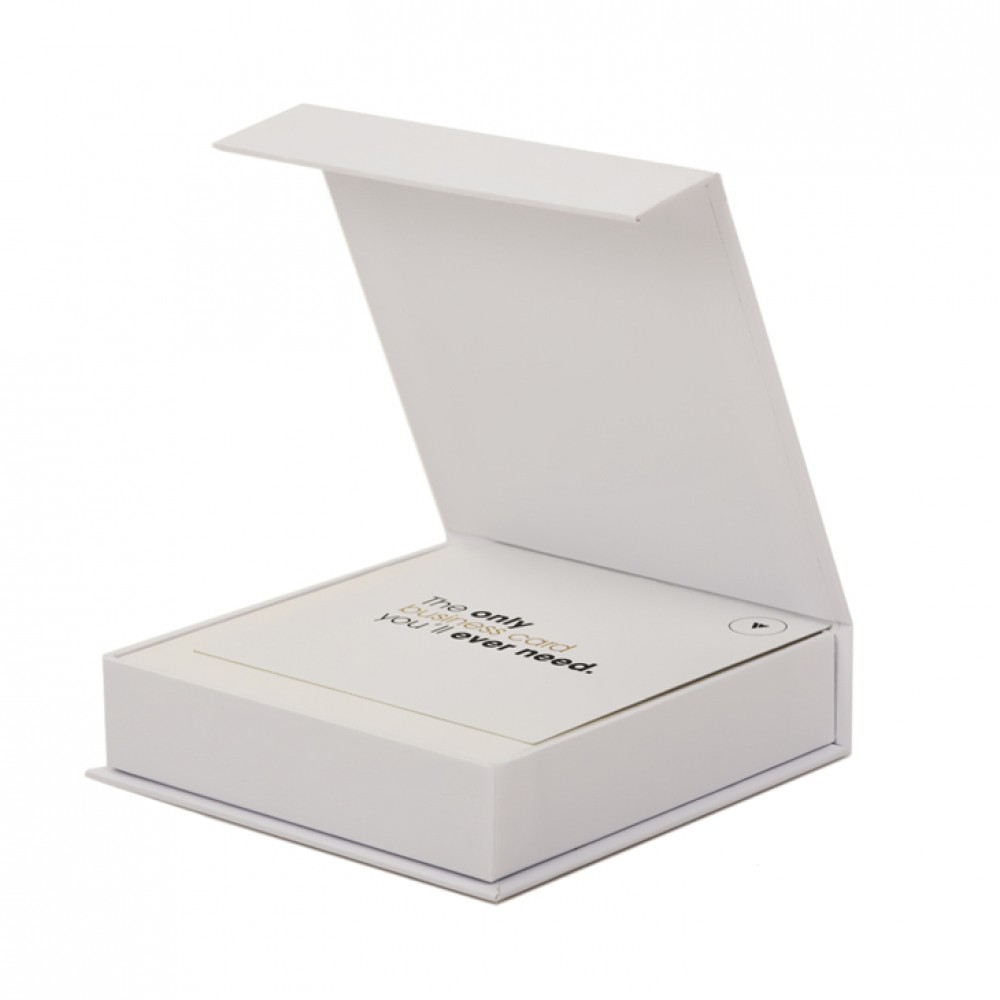 Custom Elegant Credit Card Packaging Boxes / Wholesale Retail Card Holder Gift Card Box