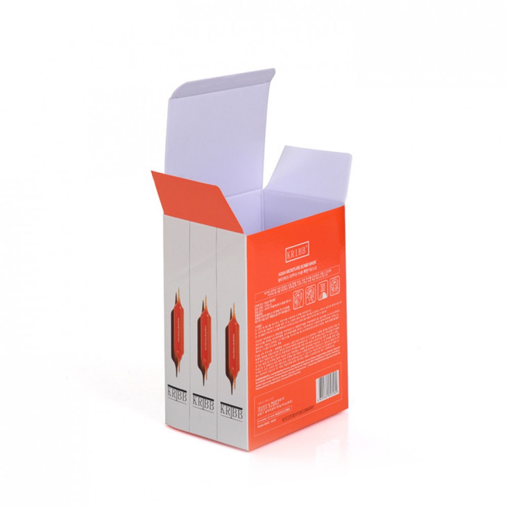 Настроить коробку для упаковки косметической бумаги для небольших продуктов с логотипом