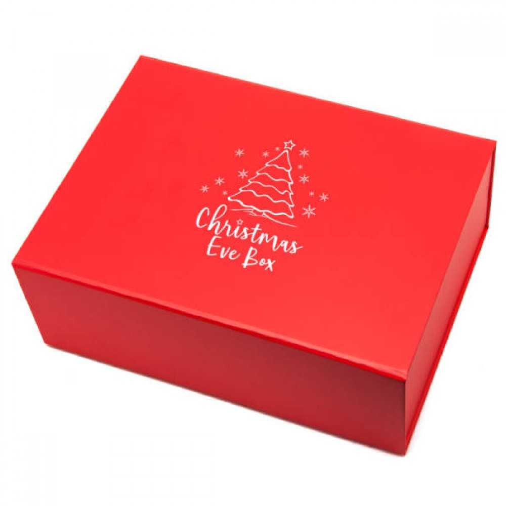 Custom christmas eve holiday paper packaging boxes santa christmas gift box