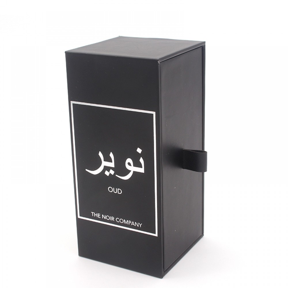 Custom high quality drawer OUD oil perfume paper gift packaging box with eva