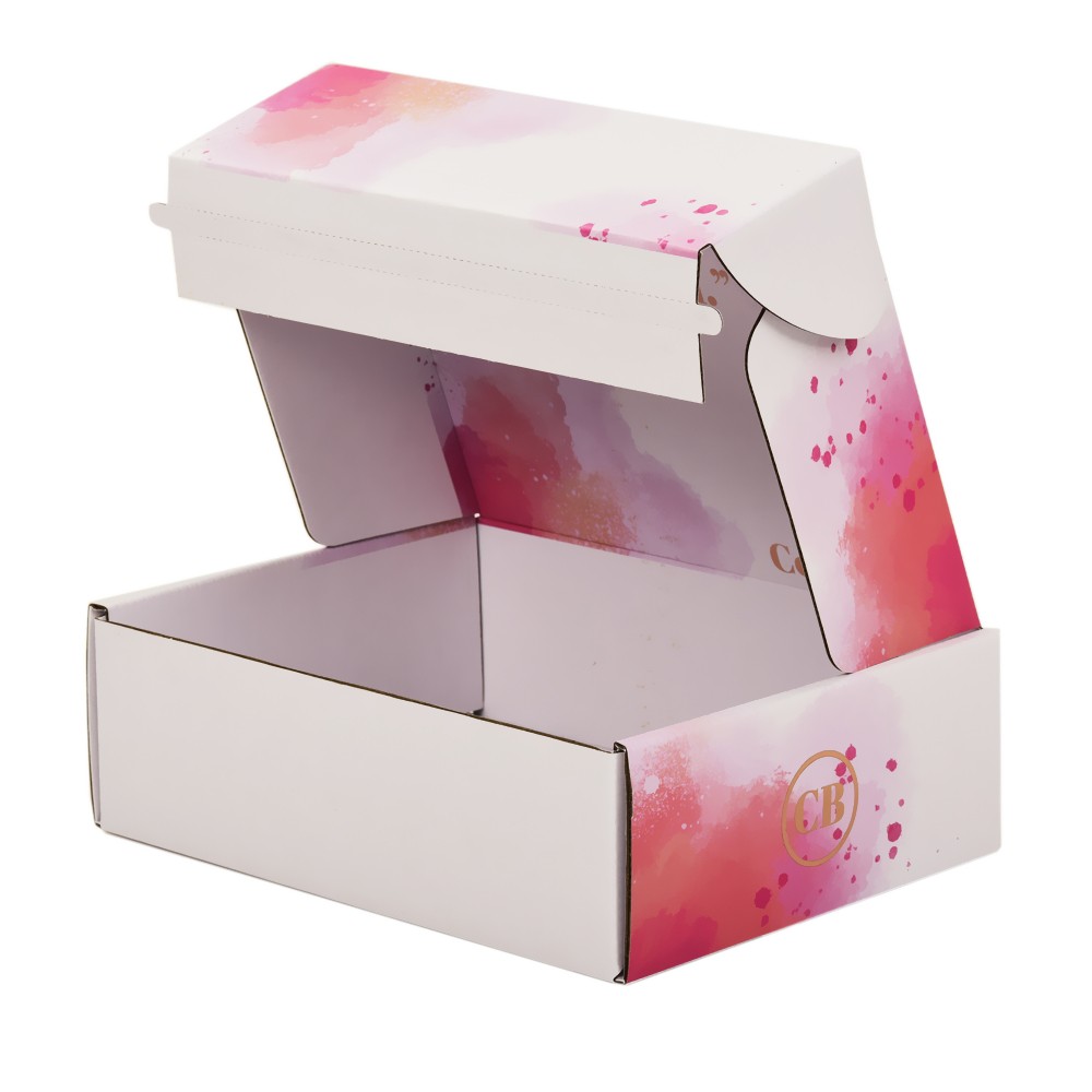 Белые почтовые коробки для транспортировки и доставки с логотипом на заказ с отрывной молнией