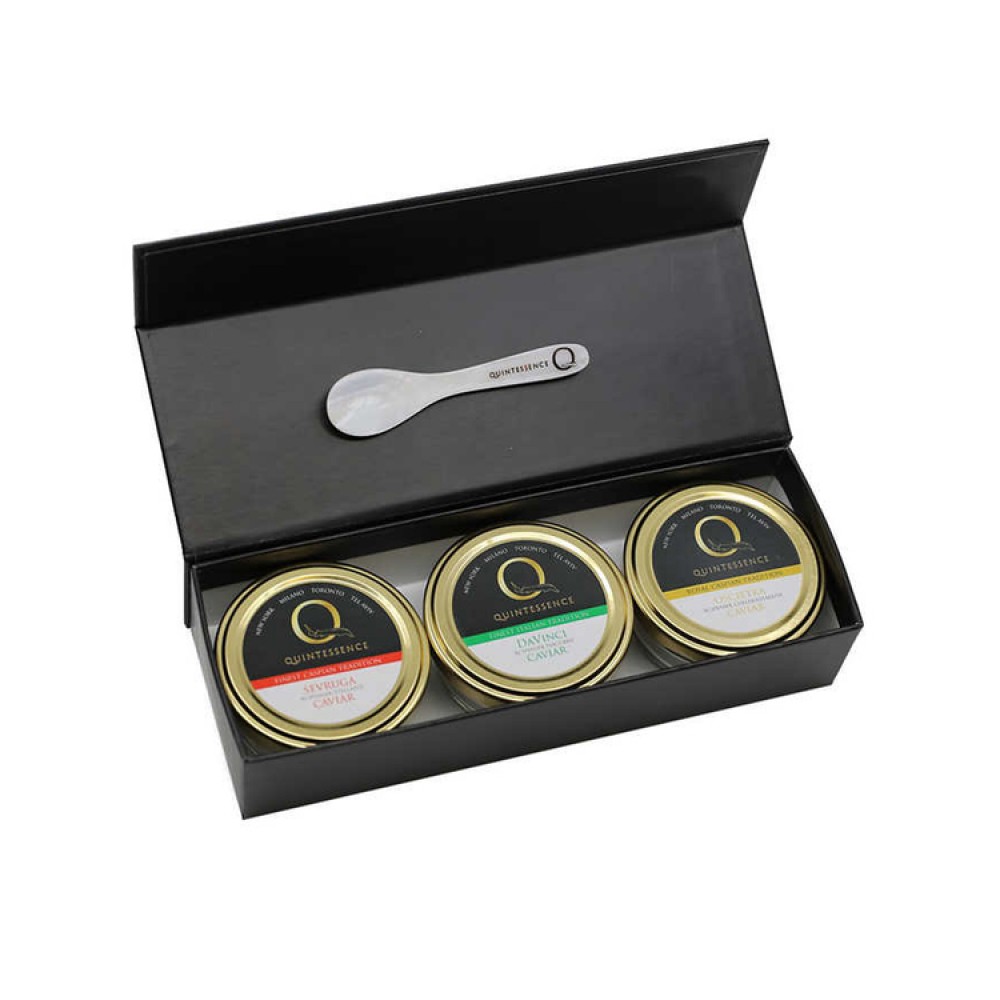 Custom Logo Paper Caviar Packaging Box