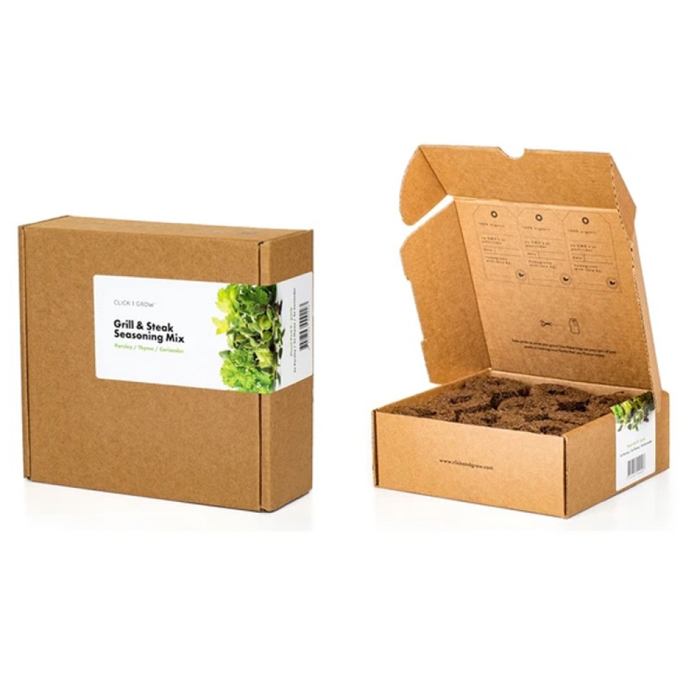 Custom corrugated potted live plant shipping packaging boxes