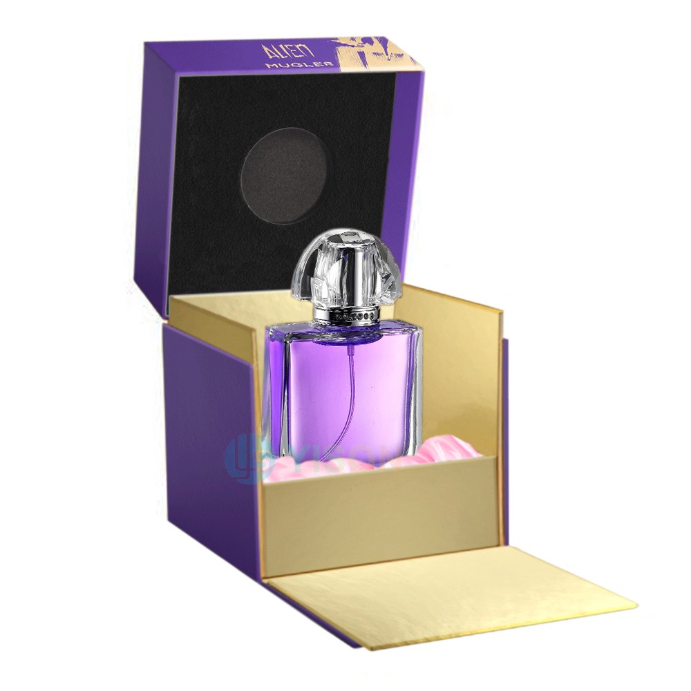 Картонно-бумажная подарочная упаковка для парфюмерии