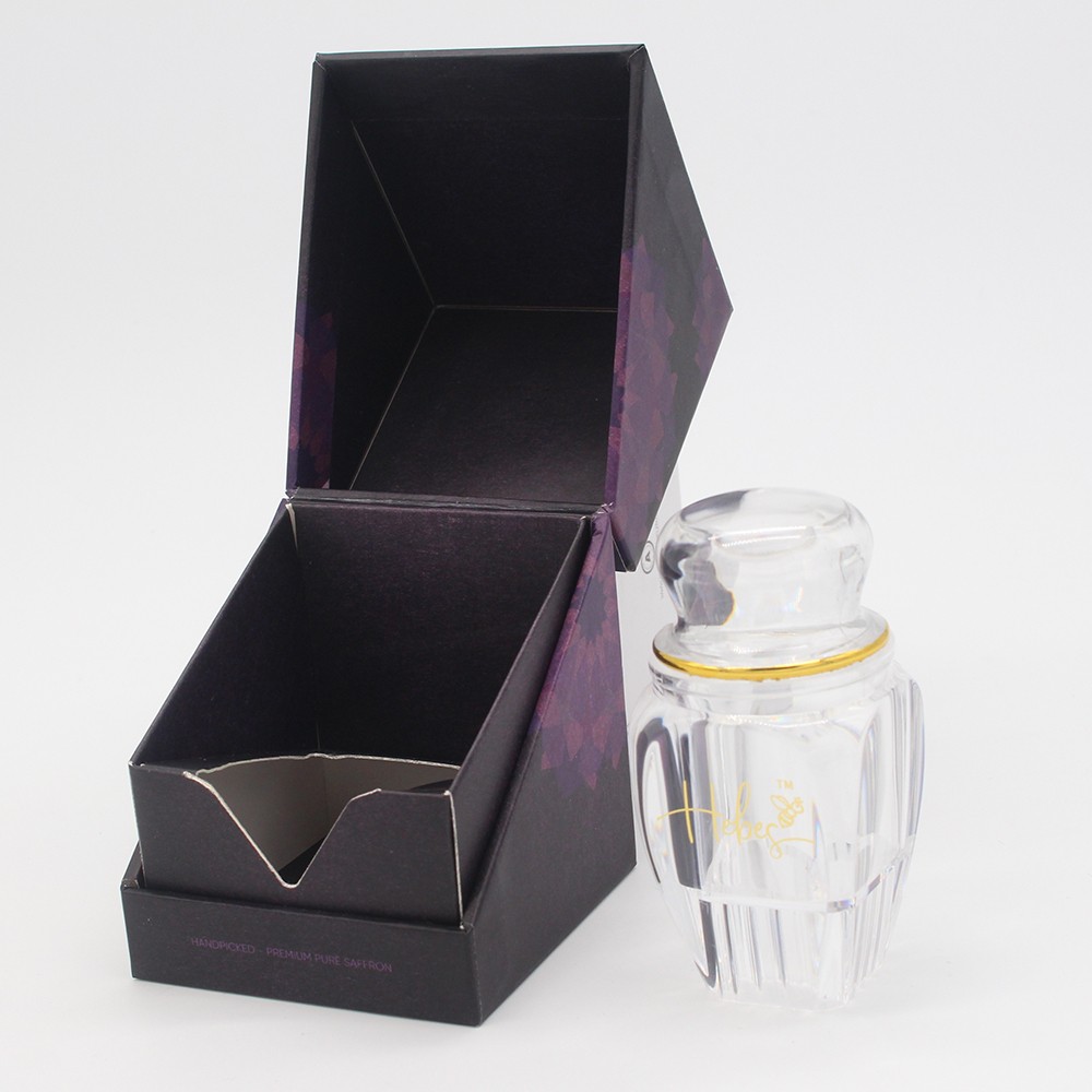 Luxury geryboard zaffron saffron gift pack saffron packaging box