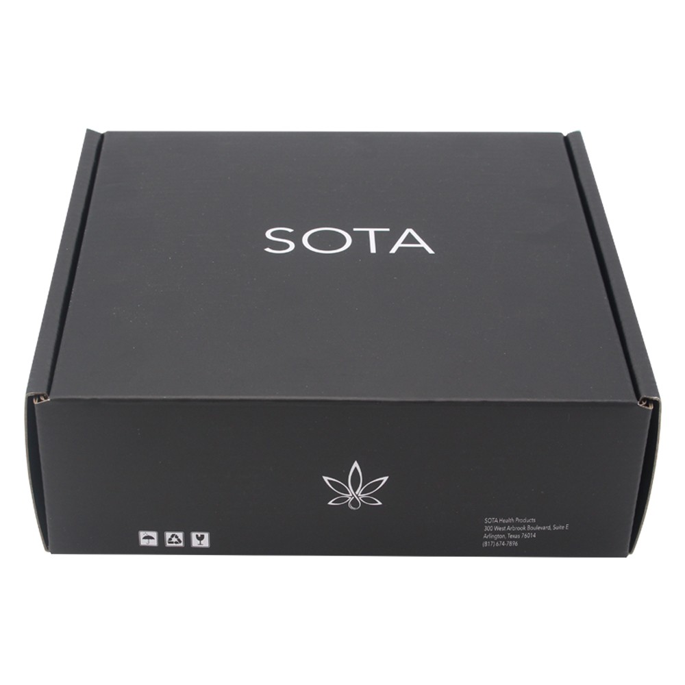 Изготовленная на заказ черная косметическая упаковочная коробка, набор для макияжа, бумажная коробка