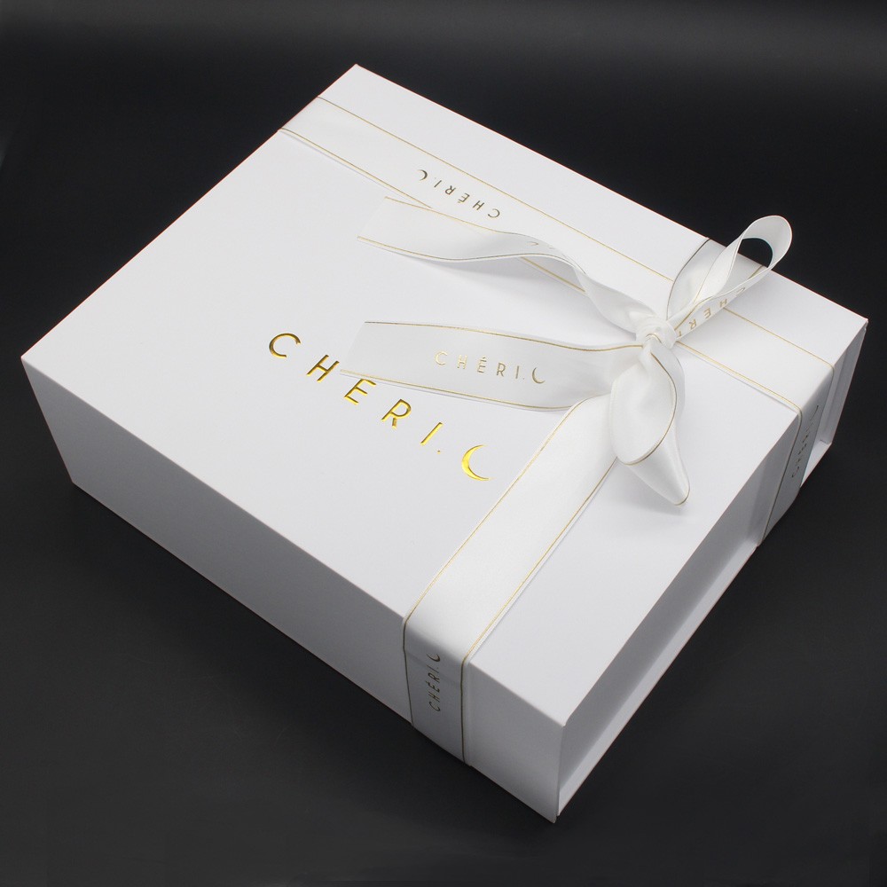 Роскошная изготовленная на заказ бумажная подарочная коробка для упаковки вечернего платья