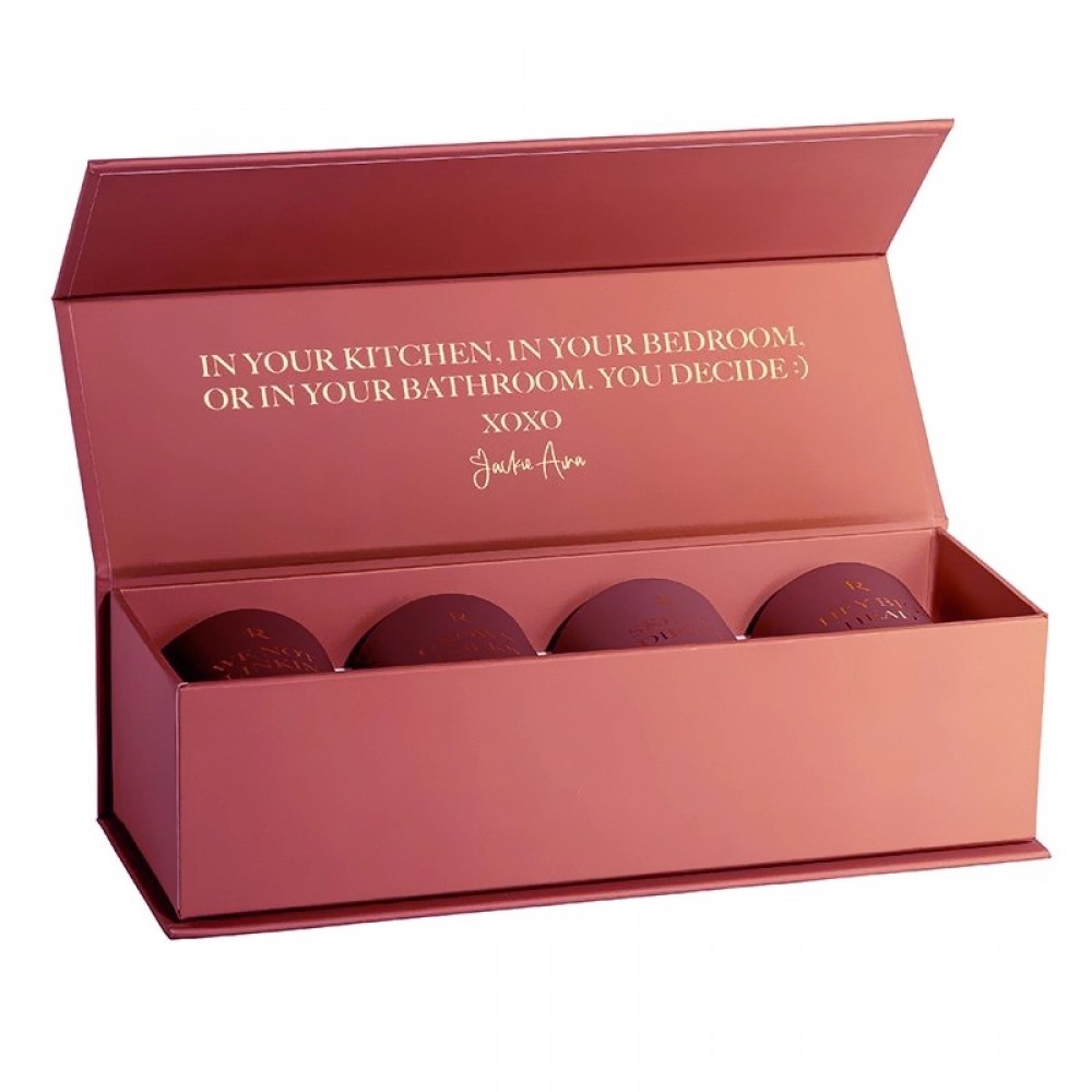 Роскошная картонная коробка для упаковки свечей с индивидуальным логотипом