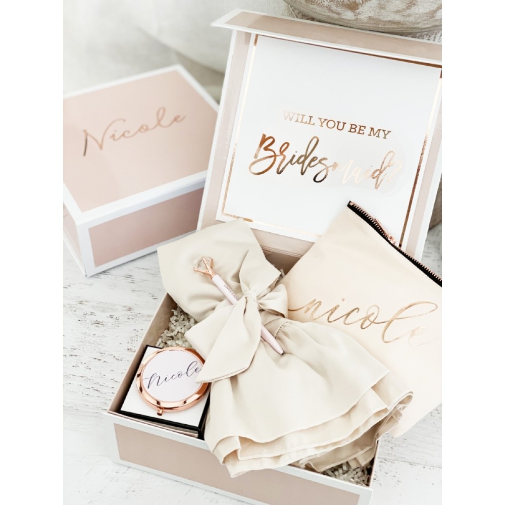 Magnetic closure wedding favor invitation brides bridal bridesmaid groom gift boxes geschenkbox