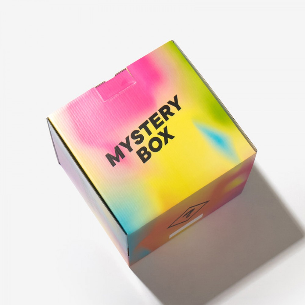 Empty customized paper mystery boxes mistery box