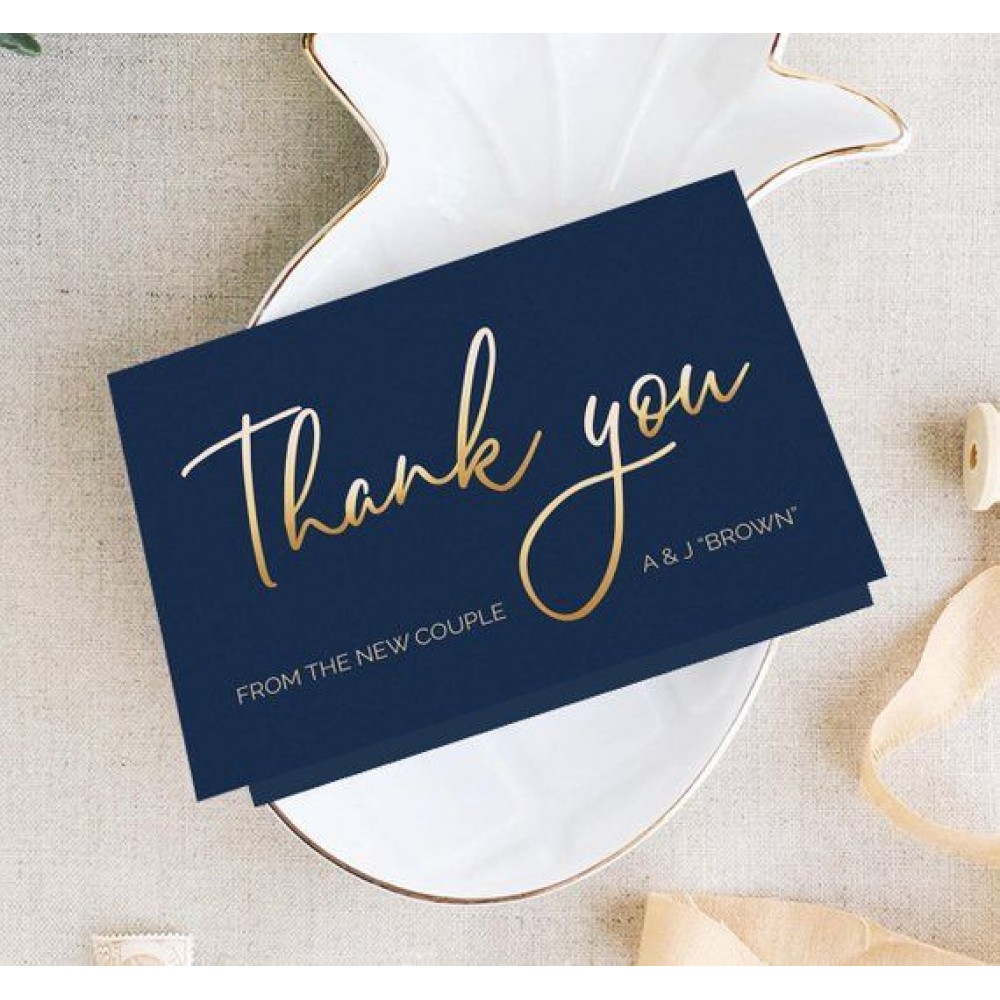 Custom with your logo paper wedding invitation card