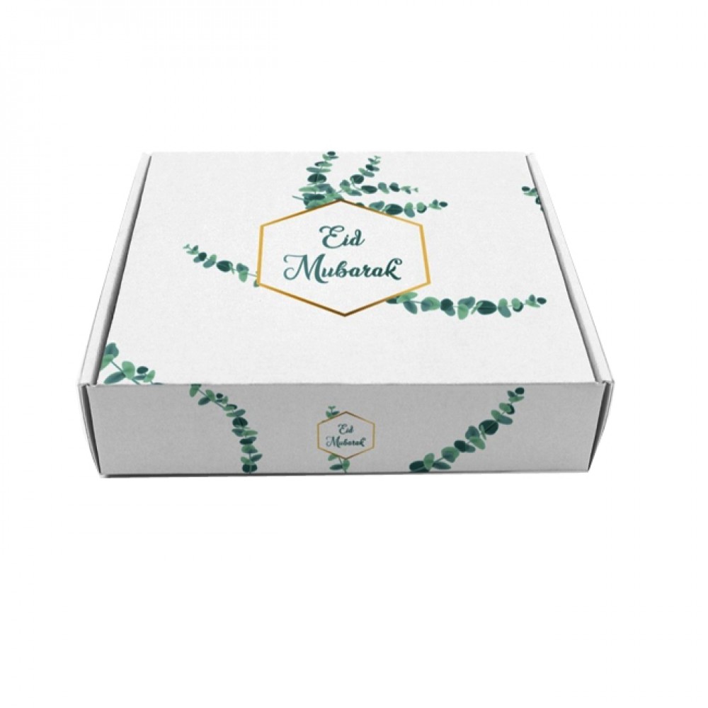 Cardboard Islamic muslim favor eid ramadan mubarak gift box