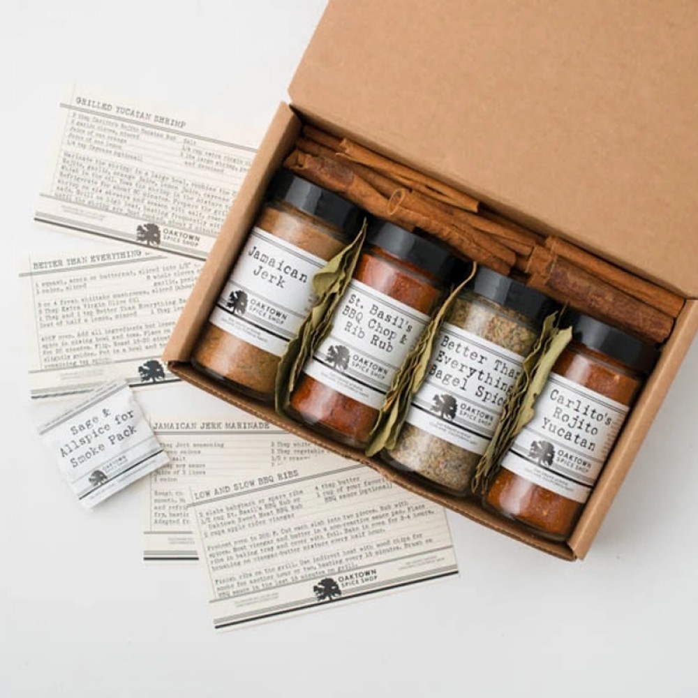 Custom paper box herb spice bottle packaging box