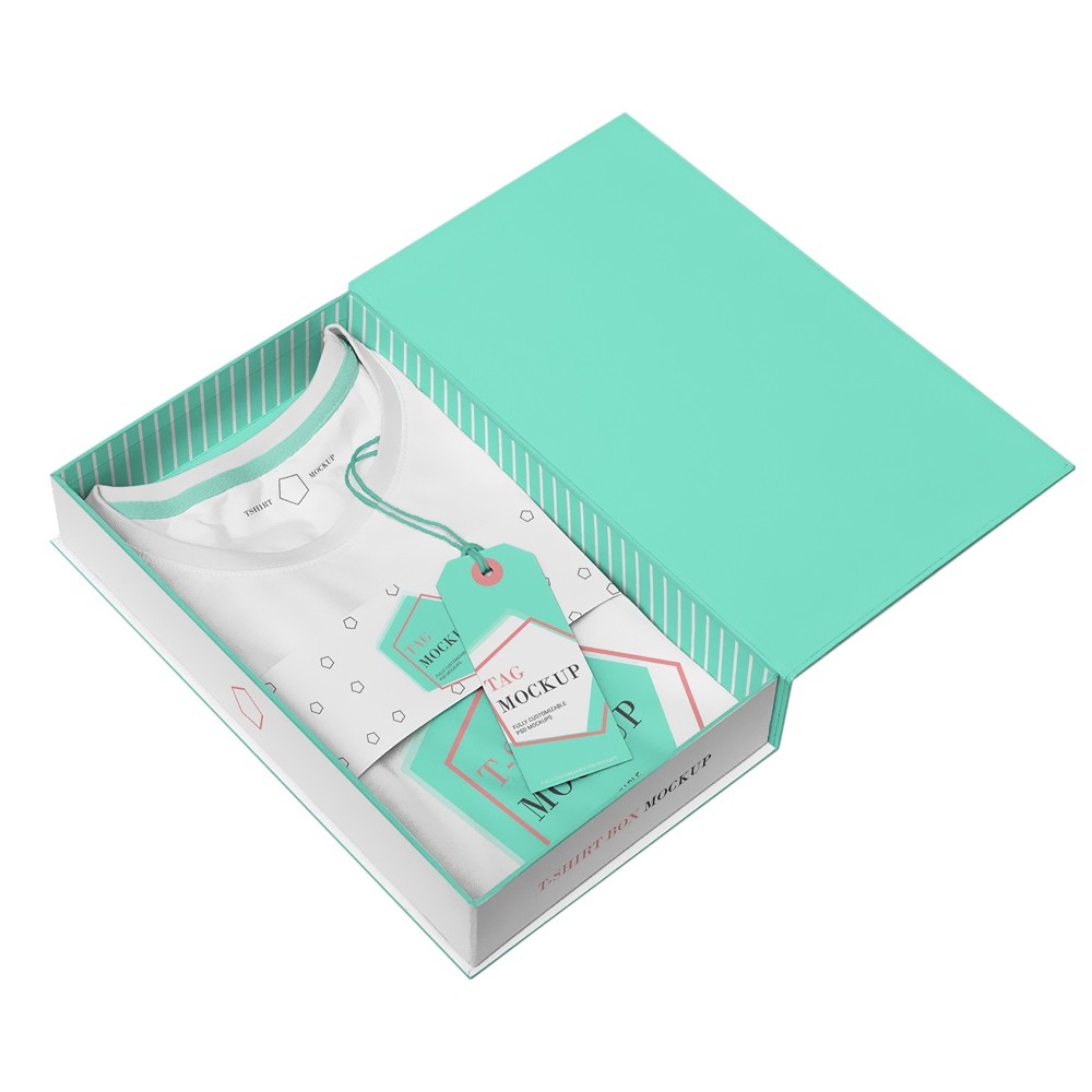 Custom Logo Clothing Packaging Subscription Postal Boxes