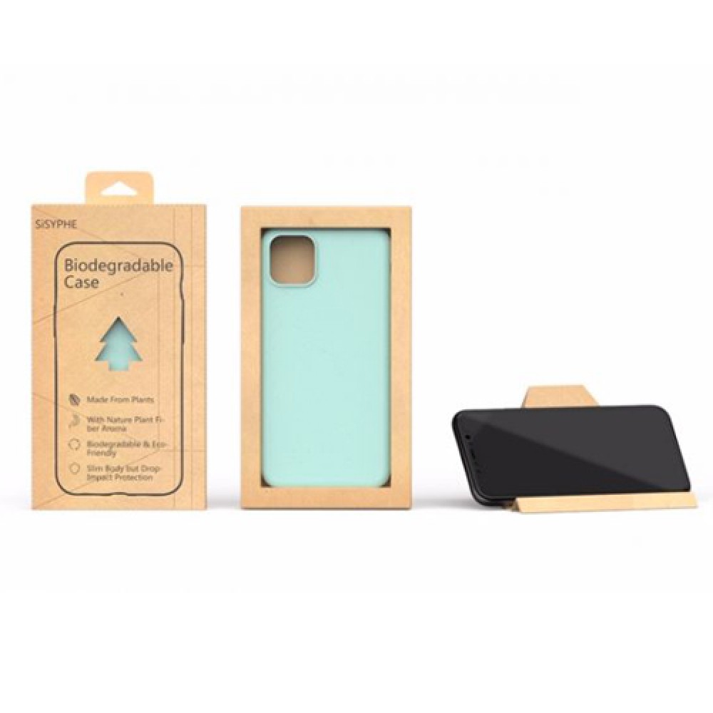 Biodegradable mobile phone case packing box ustom logo