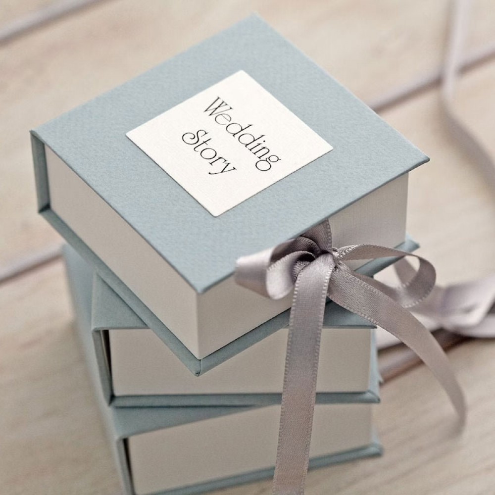 Custom USB  Packaging Box for Wedding Photography
