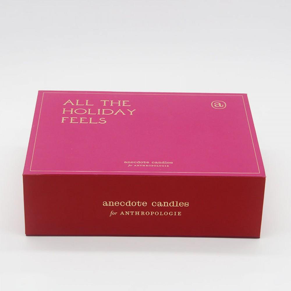 Aromatherapy candle set packaging box