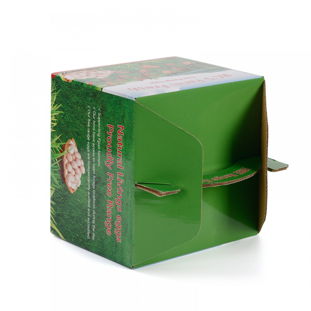 Corrugated Paper Carton Packaging Egg Carry Boxes