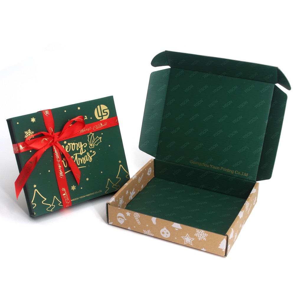 Christmas gift packaging set paper box