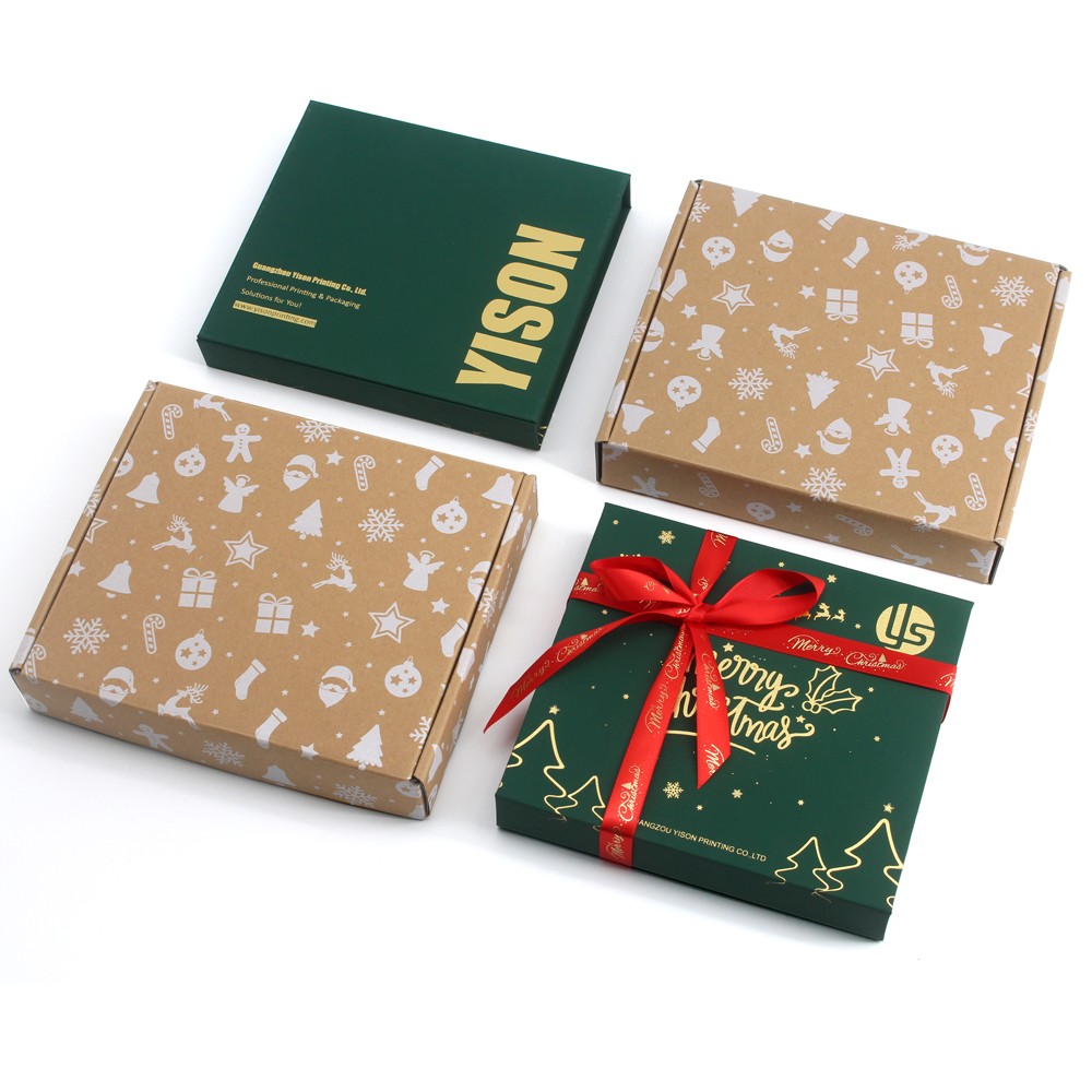 Рождественский подарочный набор, бумажная коробка