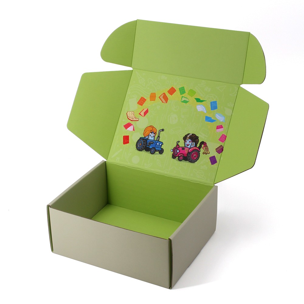 Бумажная упаковочная коробка и сумка для детских игрушек