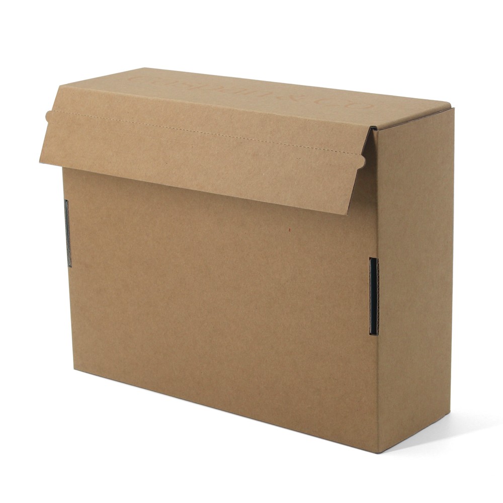 Easy Tear Strip Shipping Paper Box Adhesive Packaging Boxes Custom Logo