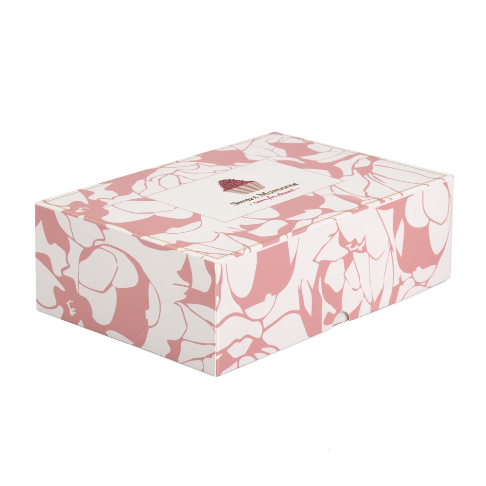 Custom printing cupcake box and packaging
